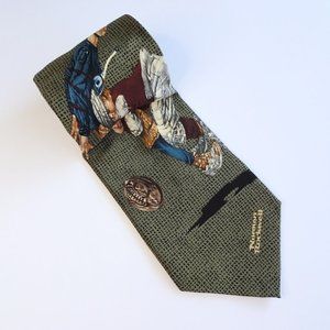 Norman Rockwell Vintage Football Silk Tie